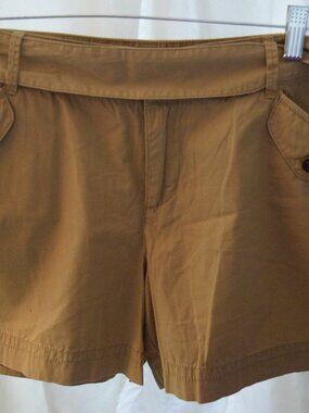 Canyon River Khaki Shorts, Size 16